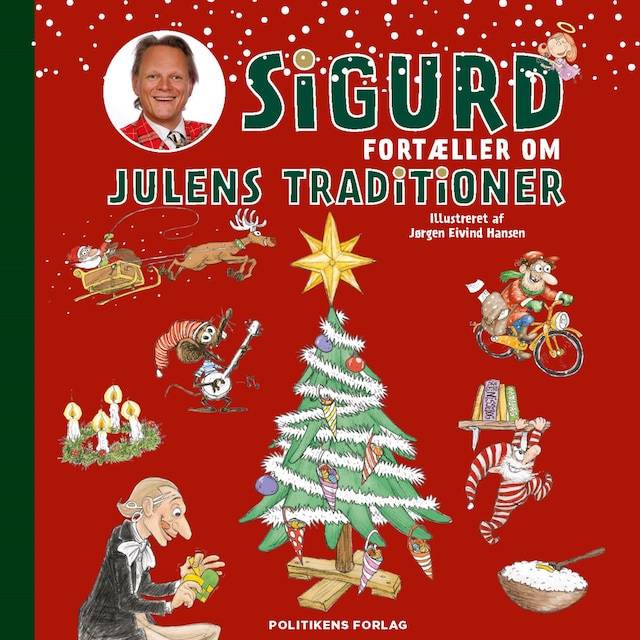 Portada de libro para Sigurd fortæller om julens traditioner