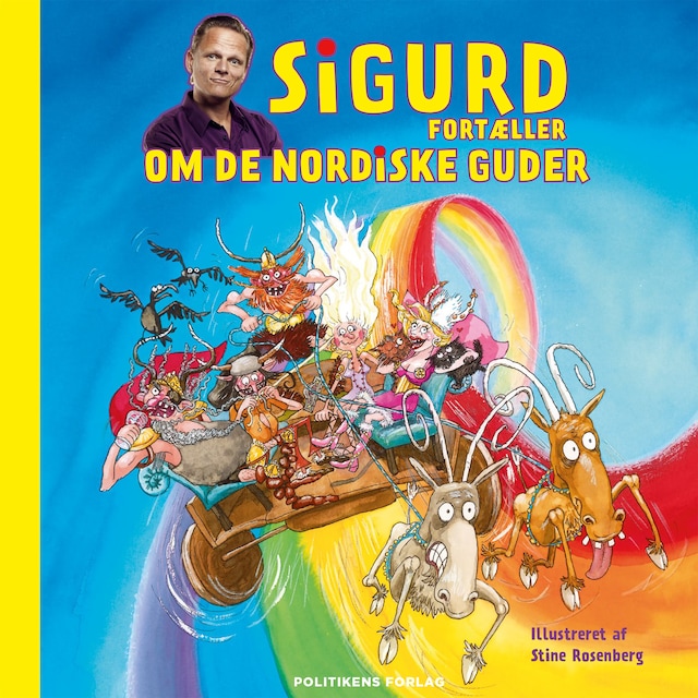 Book cover for Sigurd fortæller om de nordiske guder