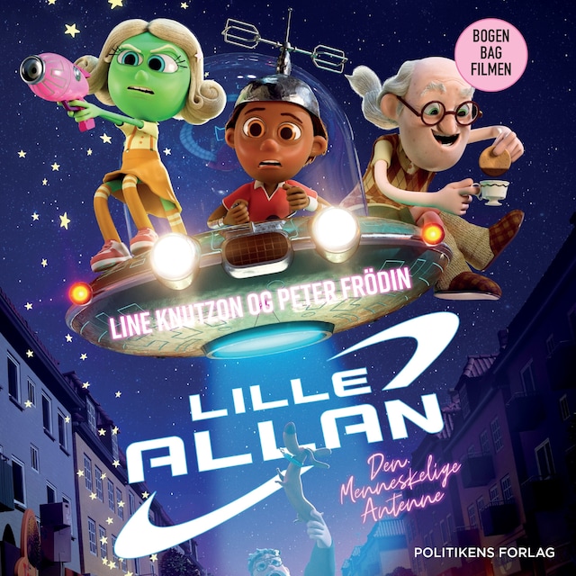 Book cover for Lille Allan - den menneskelige antenne