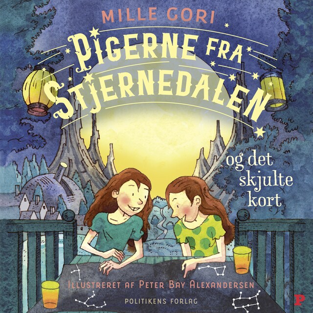 Buchcover für Pigerne fra Stjernedalen - og det skjulte kort