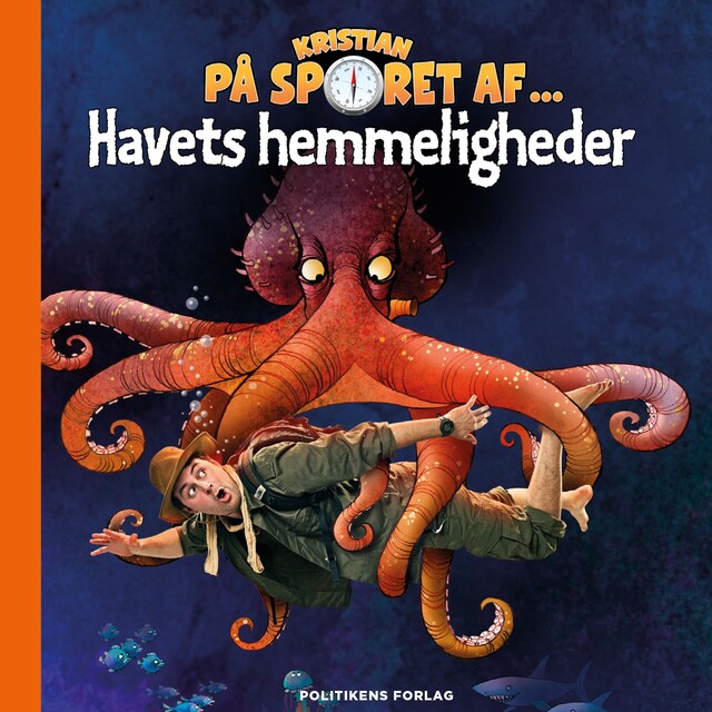 Portada de libro para Kristian på sporet af havets hemmeligheder