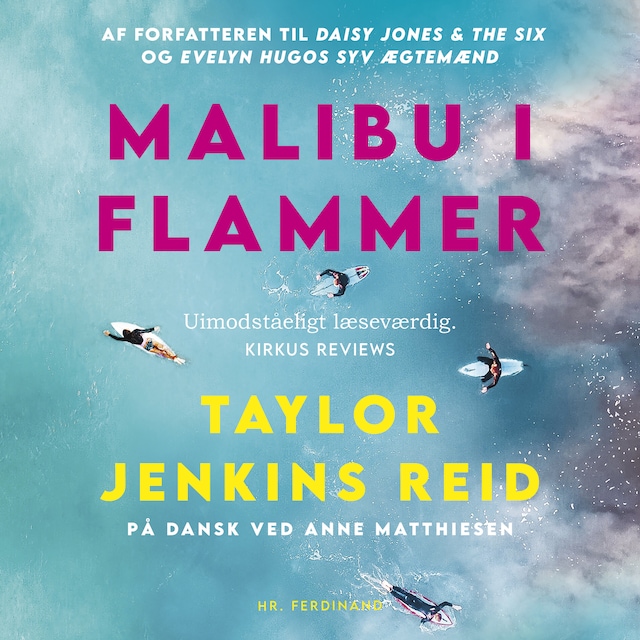 Book cover for Malibu i flammer
