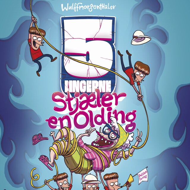 Book cover for Femlingerne stjæler en olding