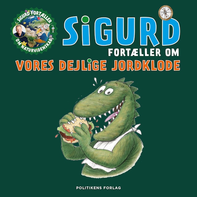 Book cover for Sigurd fortæller om vores dejlige jordklode
