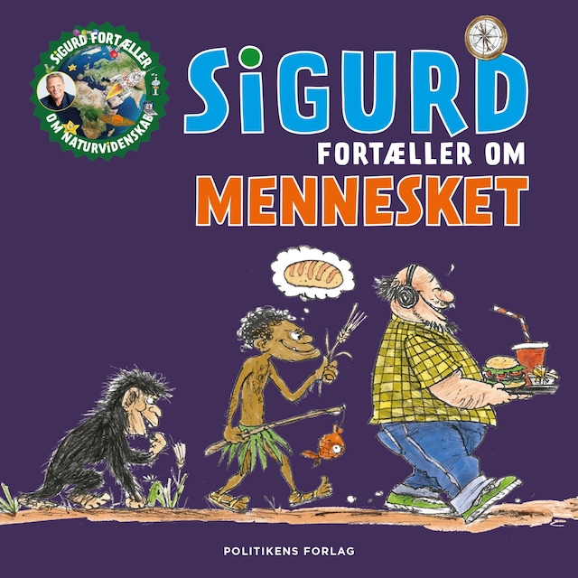 Book cover for Sigurd fortæller om mennesket