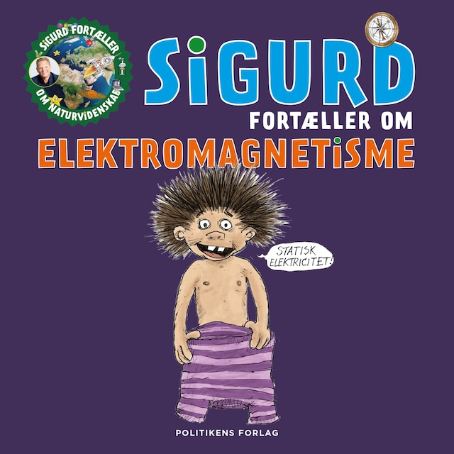 Portada de libro para Sigurd fortæller om elektromagnetisme