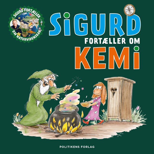 Copertina del libro per Sigurd fortæller om kemi