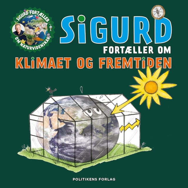 Buchcover für Sigurd fortæller om klimaet og fremtiden