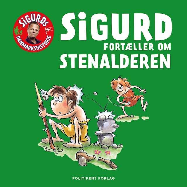 Boekomslag van Sigurd fortæller om stenalderen