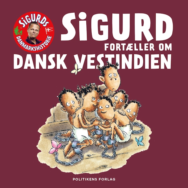Portada de libro para Sigurd fortæller om Dansk Vestindien