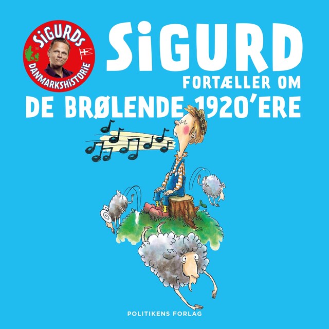 Couverture de livre pour Sigurd fortæller om de brølende 1920'ere