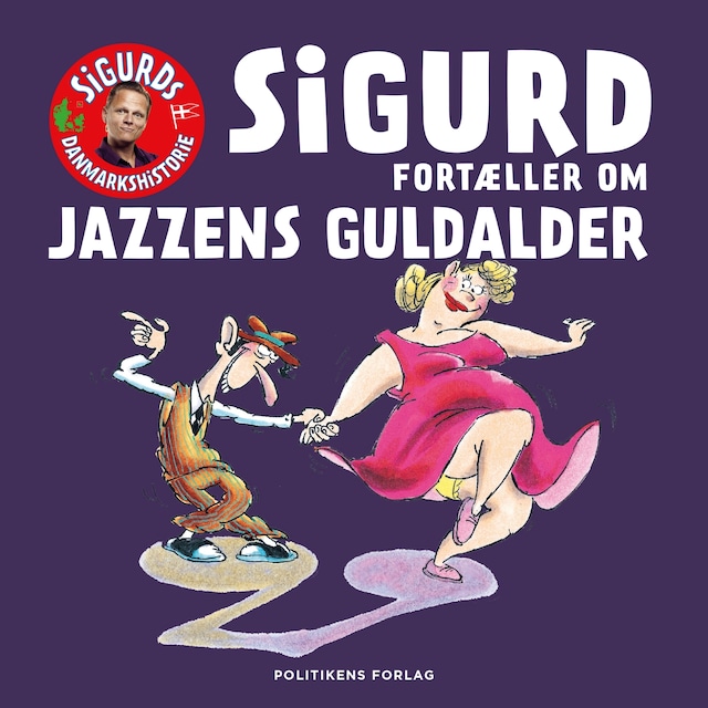 Boekomslag van Sigurd fortæller om jazzens guldalder