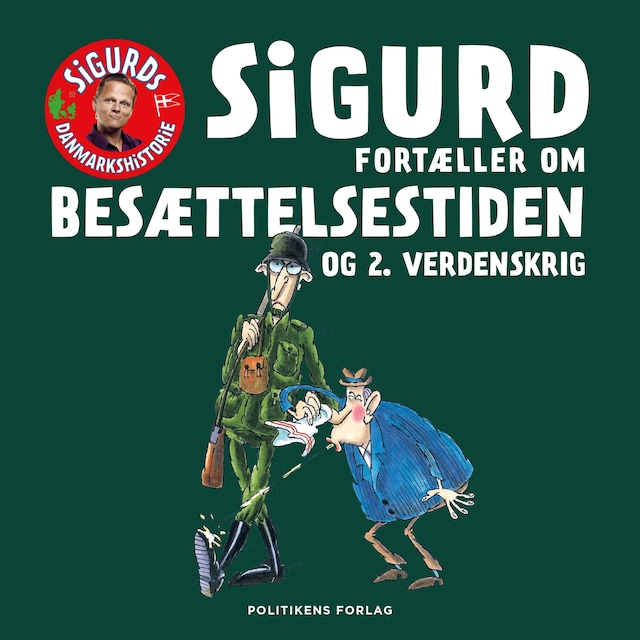 Buchcover für Sigurd fortæller om besættelsestiden og 2. verdenskrig