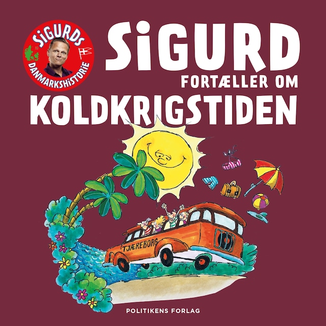 Buchcover für Sigurd fortæller om koldkrigstiden