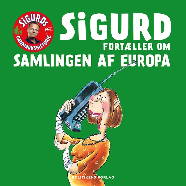 Portada de libro para Sigurd fortæller om samlingen af Europa