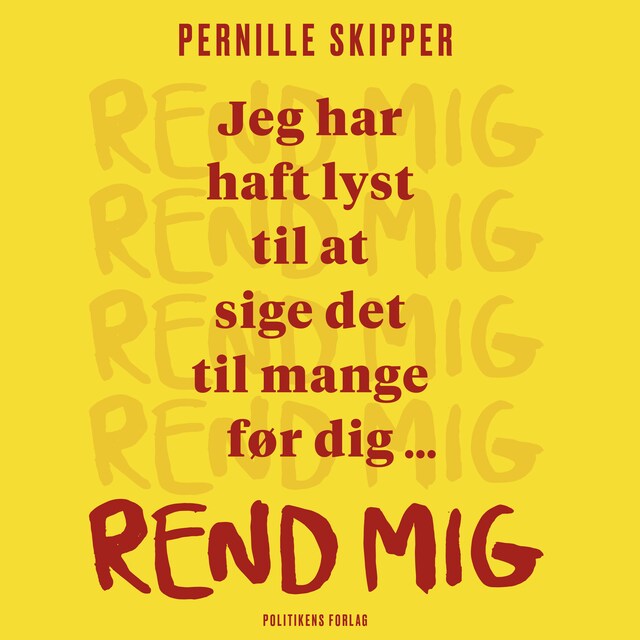 Bogomslag for Rend mig