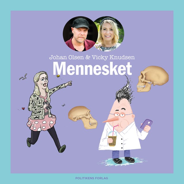 Portada de libro para Mennesket - Læs selv-serie