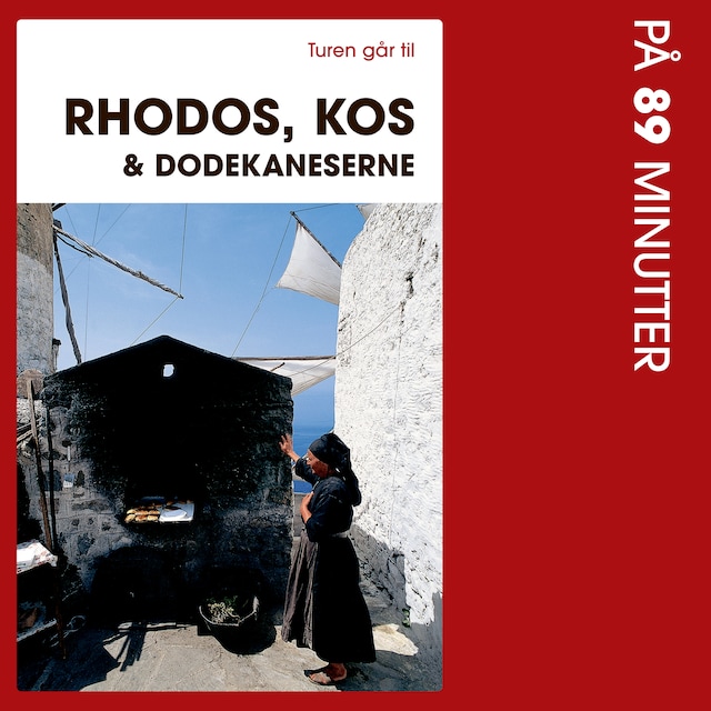 Book cover for Turen går til Rhodos, Kos & Dodekaneserne på 89 minutter