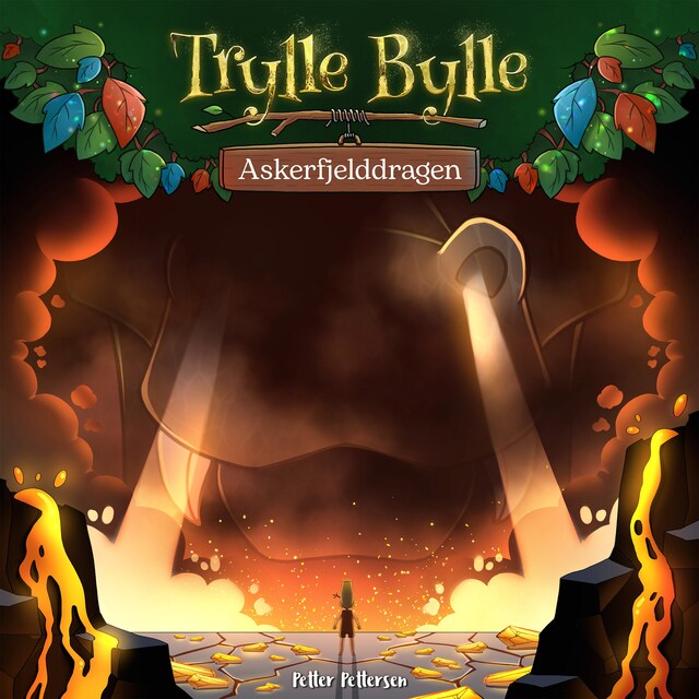 Book cover for Trylle Bylle Bang - Askefjelddragen - afsnit 12