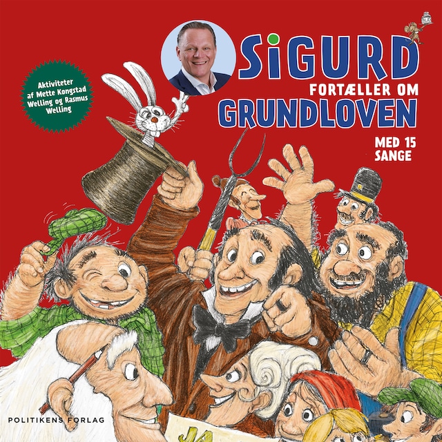 Copertina del libro per Sigurd fortæller om grundloven