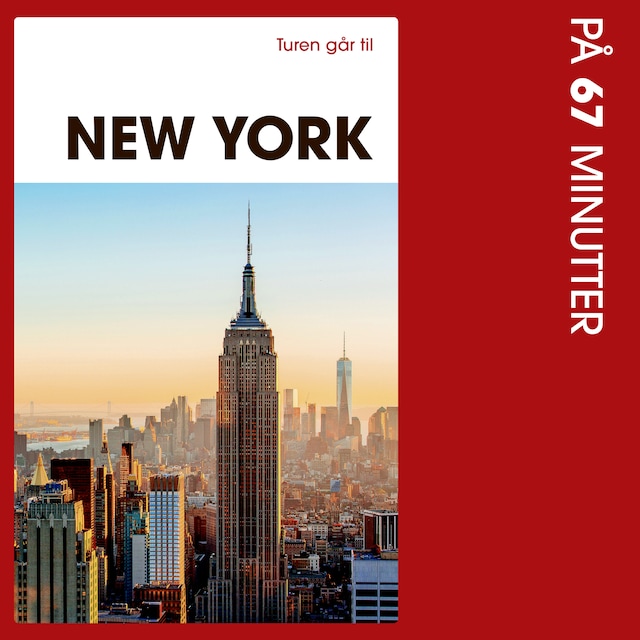 Book cover for Turen går til New York på 67 minutter