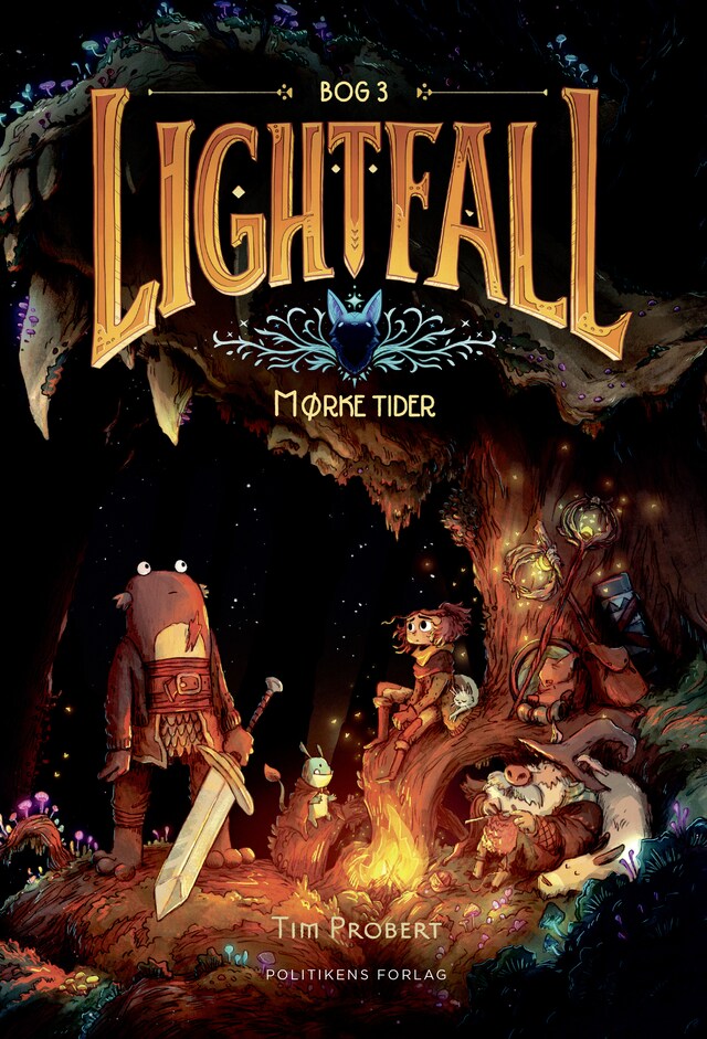 Buchcover für Lightfall 3 - Mørke tider