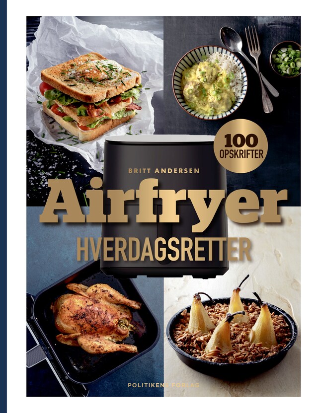 Kirjankansi teokselle Airfryer-hverdagsretter