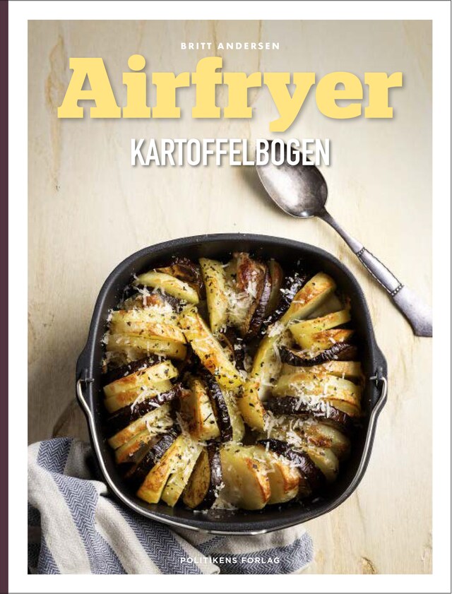 Kirjankansi teokselle Airfryer-kartoffelbogen