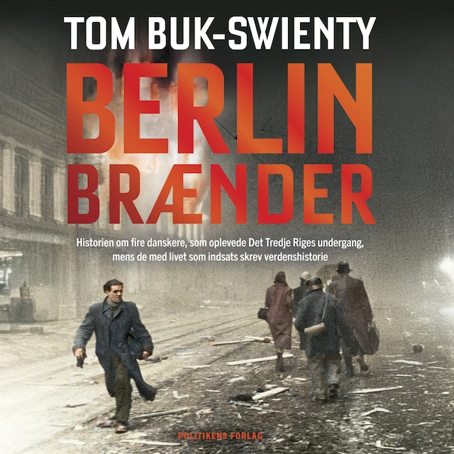 Book cover for Berlin brænder