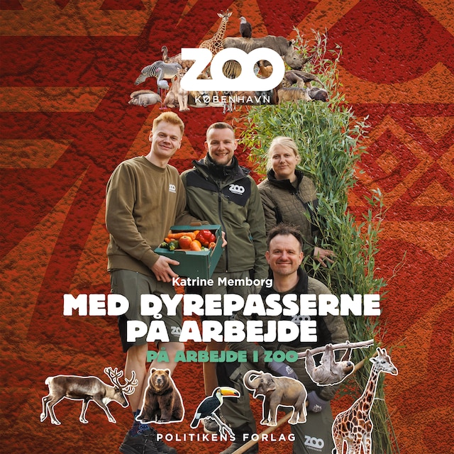 Buchcover für På arbejde i ZOO - Med dyrepasserne på arbejde