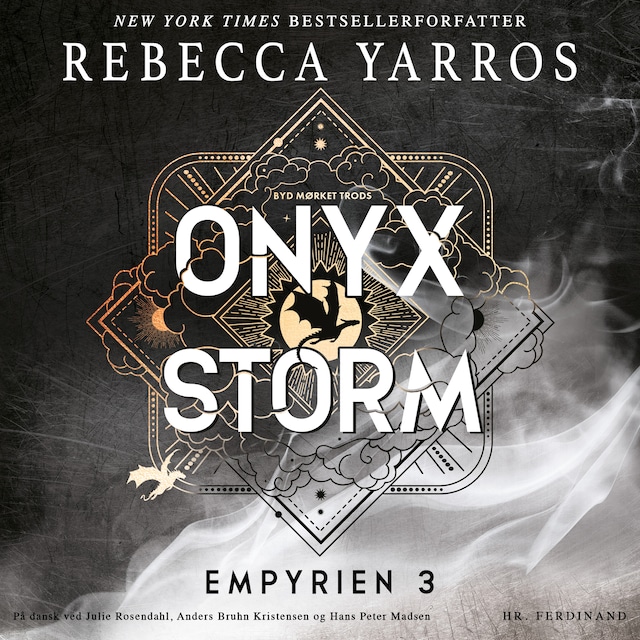 Book cover for Onyx Storm - Byd mørket trods