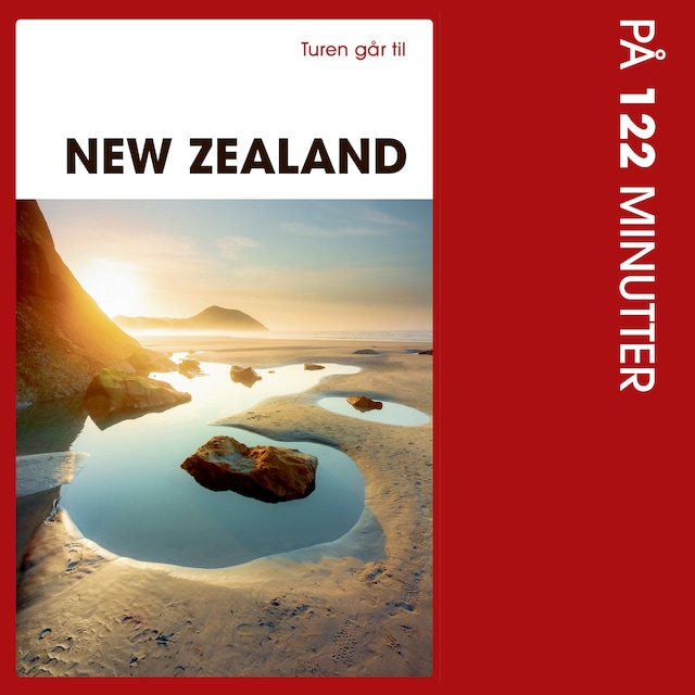 Book cover for Turen går til New Zealand på 122 minutter