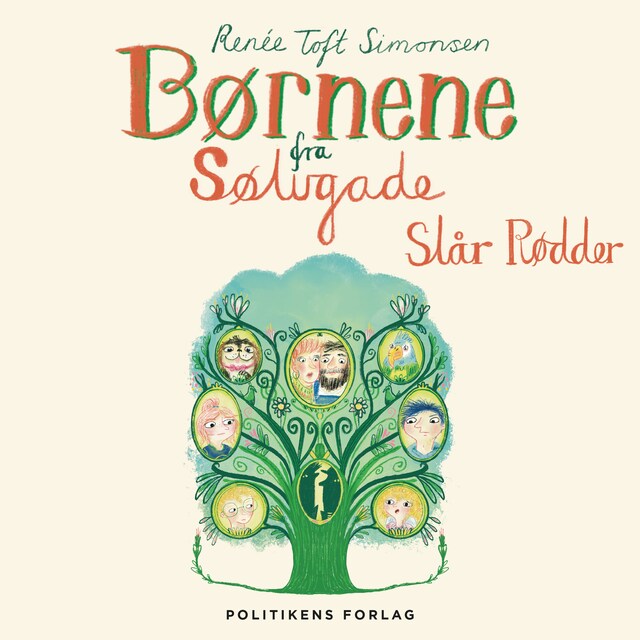 Book cover for Børnene fra Sølvgade slår rødder