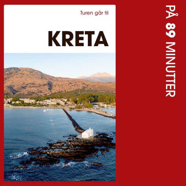 Book cover for Turen går til Kreta på 89 minutter