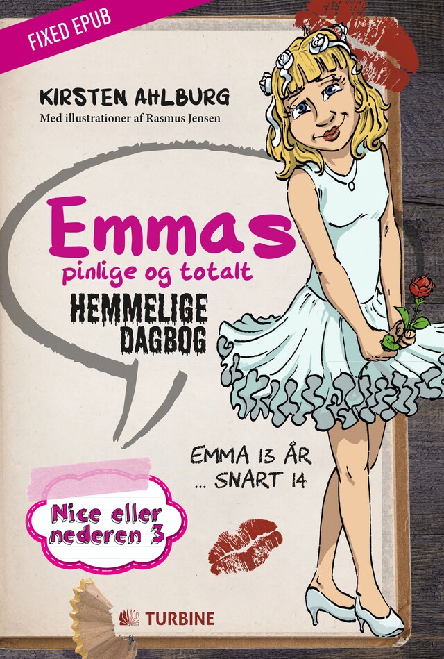 Book cover for Emmas pinlige og total hemmelige dagbog