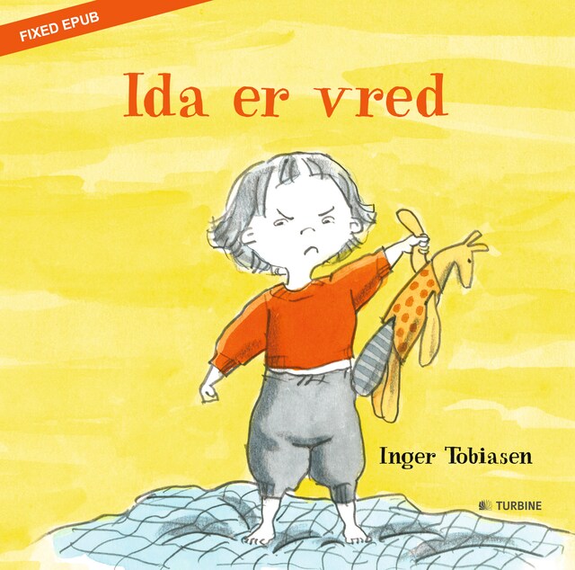 Book cover for Ida er vred
