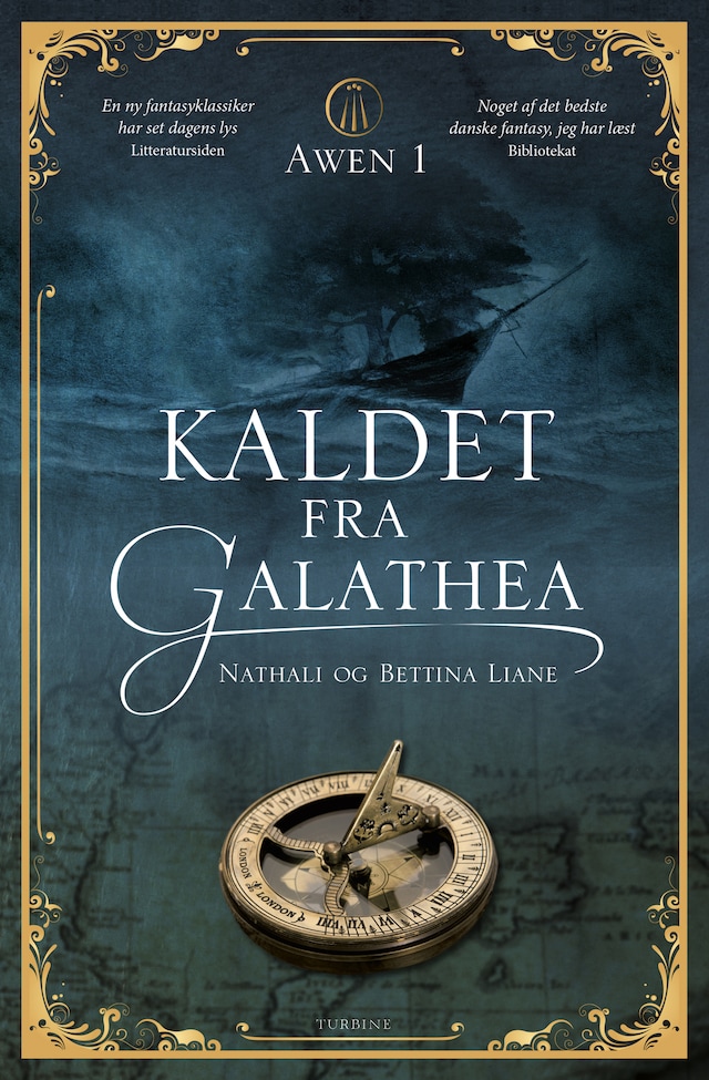 Book cover for Kaldet fra Galathea