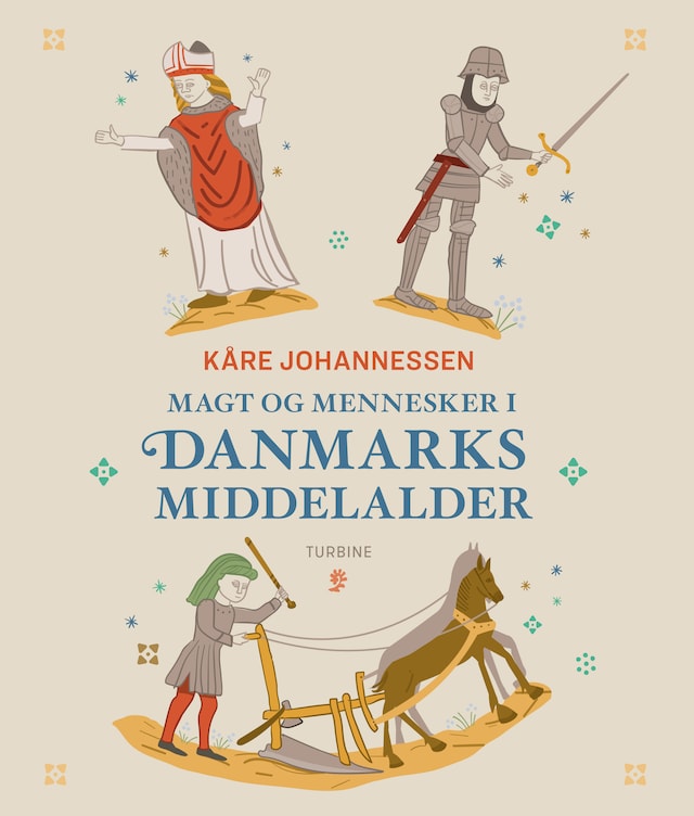 Buchcover für Magt og mennesker i Danmarks middelalder