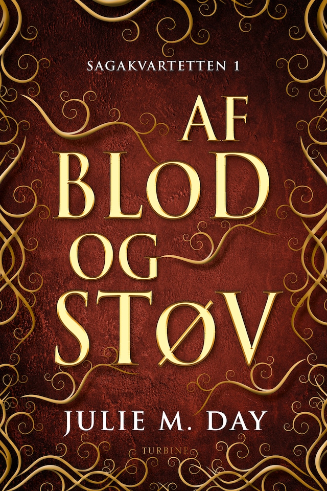 Book cover for Af blod og støv