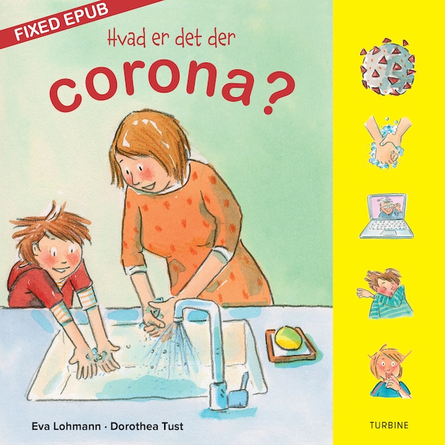 Book cover for Hvad er det der corona?