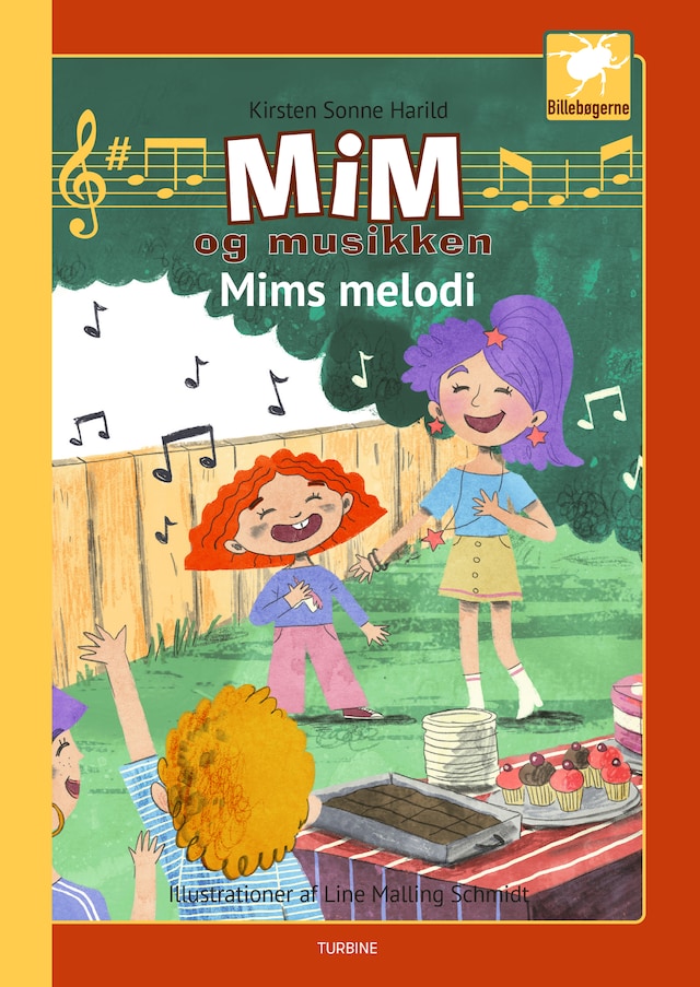 Book cover for Mim og musikken - Mims melodi