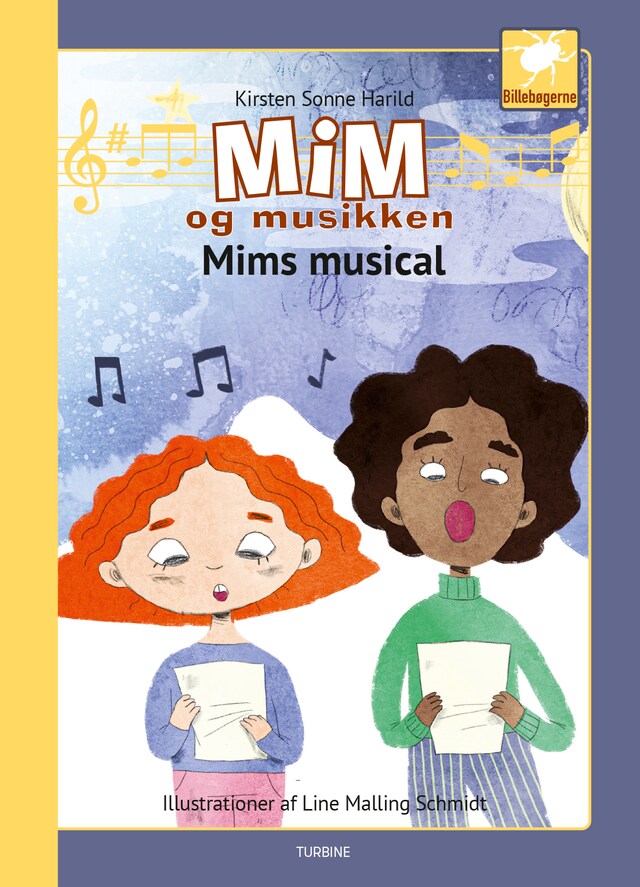 Kirjankansi teokselle Mims musical