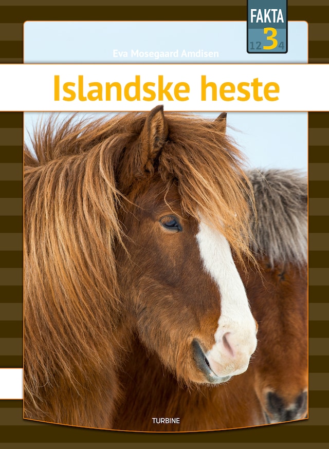Portada de libro para Islandske heste