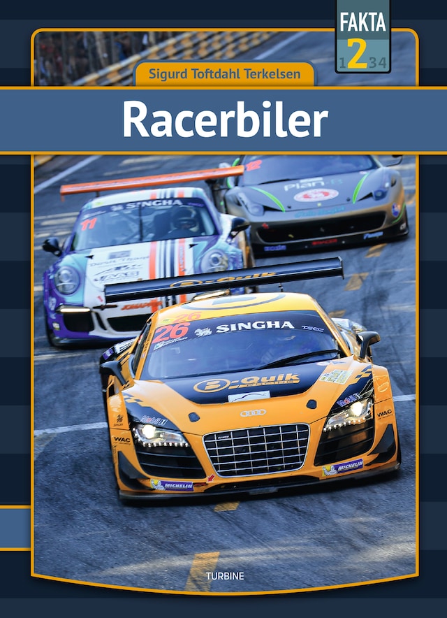 Book cover for Racerbiler