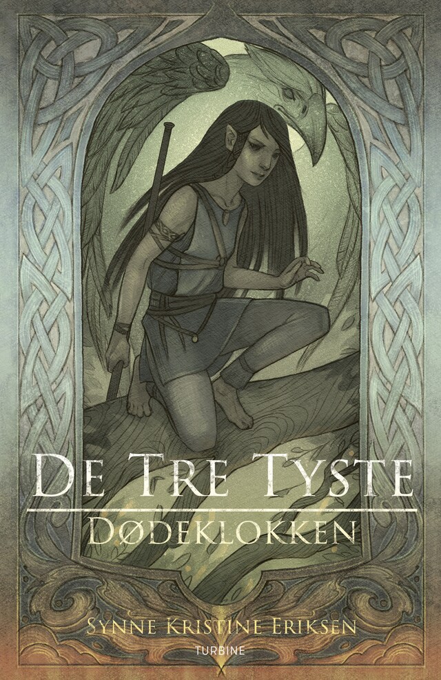 Buchcover für De tre tyste – dødeklokken