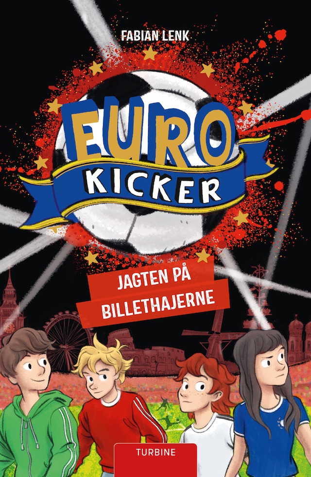 Okładka książki dla Eurokicker – jagten på billethajerne