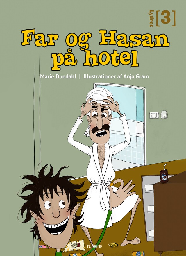 Book cover for Far og Hasan på hotel