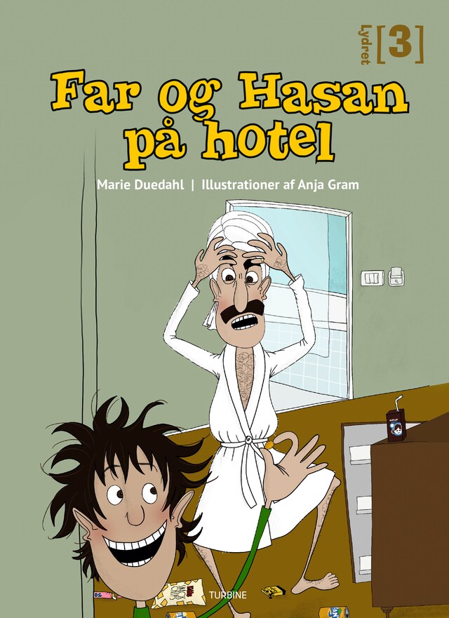 Couverture de livre pour Far og Hasan på hotel