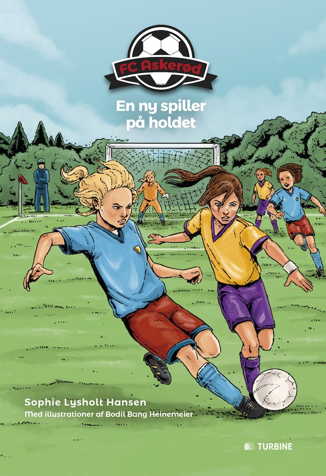 Portada de libro para FC Askerød – en ny spiller på holdet