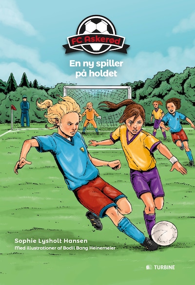 Omslag til FC Askerød – en ny spiller på holdet